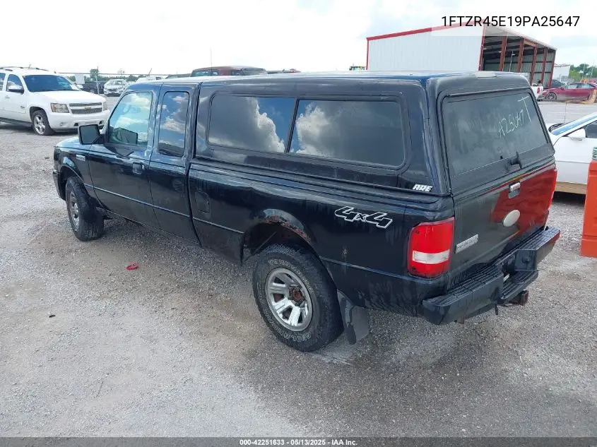 2009 Ford Ranger Xlt VIN: 1FTZR45E19PA25647 Lot: 42251633