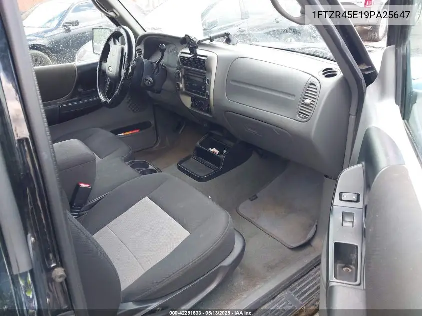 2009 Ford Ranger Xlt VIN: 1FTZR45E19PA25647 Lot: 42251633