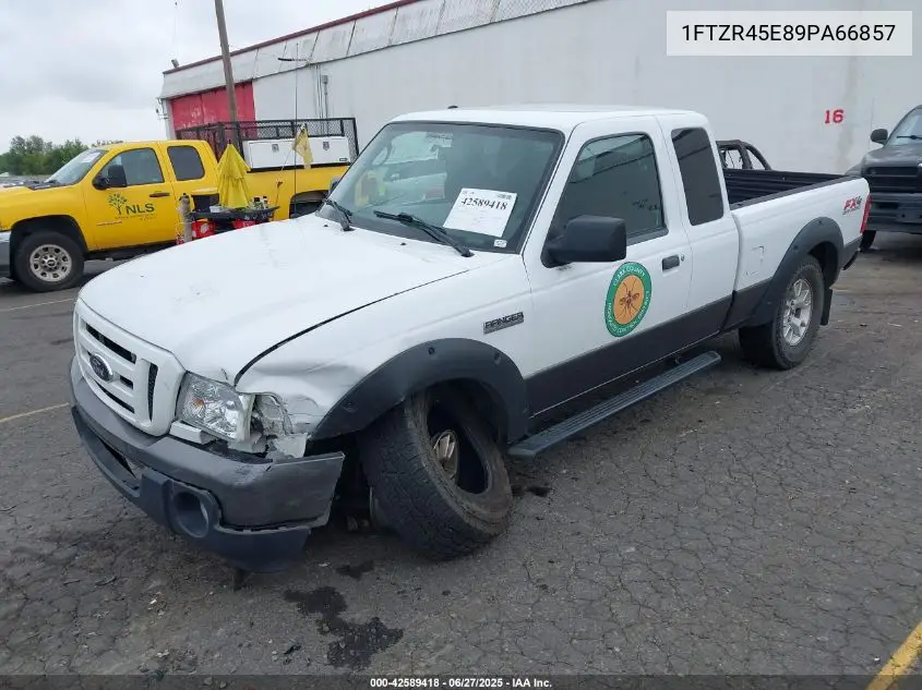 2009 Ford Ranger Fx4 Off-Road/Sport/Xlt VIN: 1FTZR45E89PA66857 Lot: 42589418