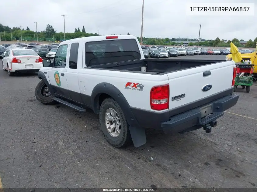 2009 Ford Ranger Fx4 Off-Road/Sport/Xlt VIN: 1FTZR45E89PA66857 Lot: 42589418