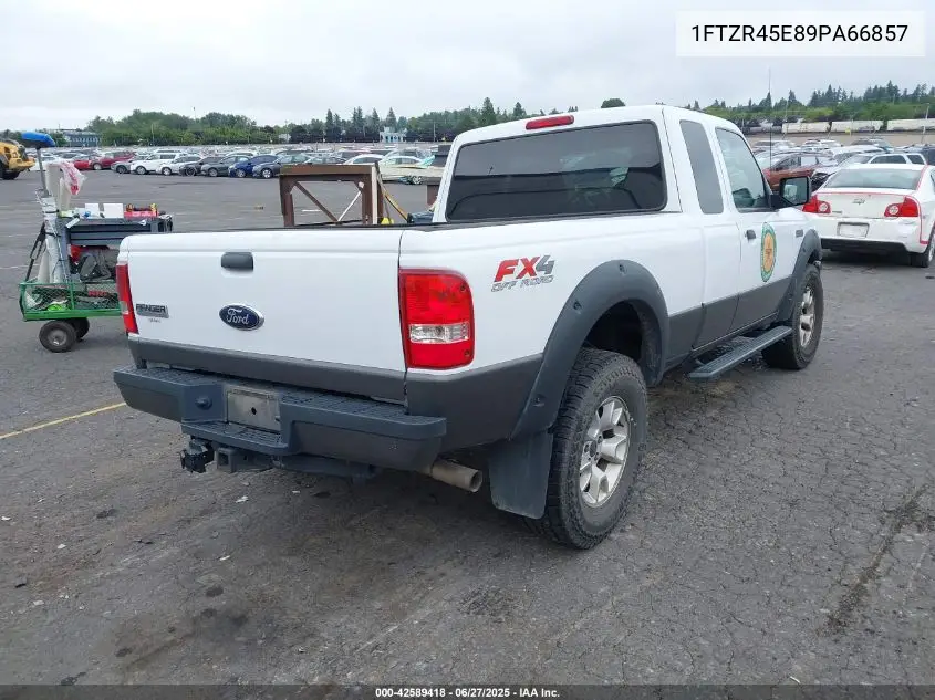 2009 Ford Ranger Fx4 Off-Road/Sport/Xlt VIN: 1FTZR45E89PA66857 Lot: 42589418
