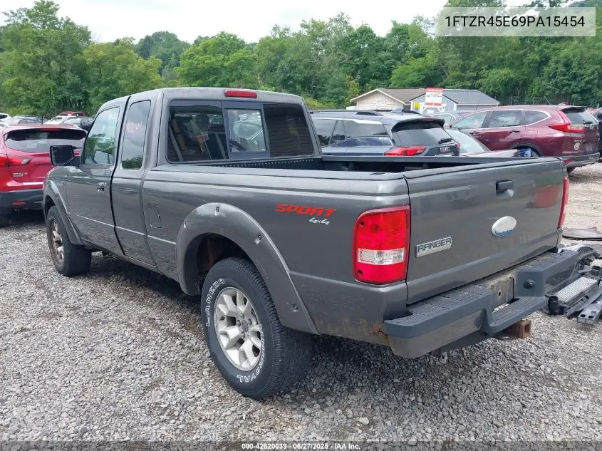 2009 Ford Ranger Fx4 Off-Road/Sport/Xlt VIN: 1FTZR45E69PA15454 Lot: 42620039