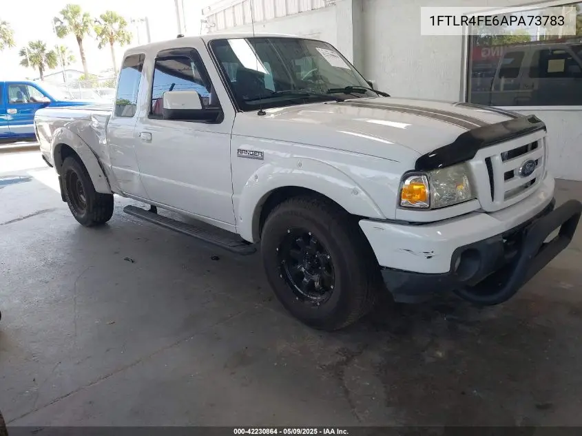 2010 Ford Ranger Sport/Xlt VIN: 1FTLR4FE6APA73783 Lot: 42230864