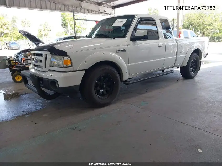 2010 Ford Ranger Sport/Xlt VIN: 1FTLR4FE6APA73783 Lot: 42230864