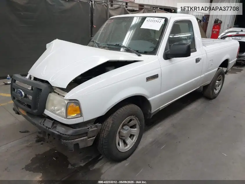 2010 Ford Ranger Xl/Xlt VIN: 1FTKR1AD9APA37708 Lot: 42233312