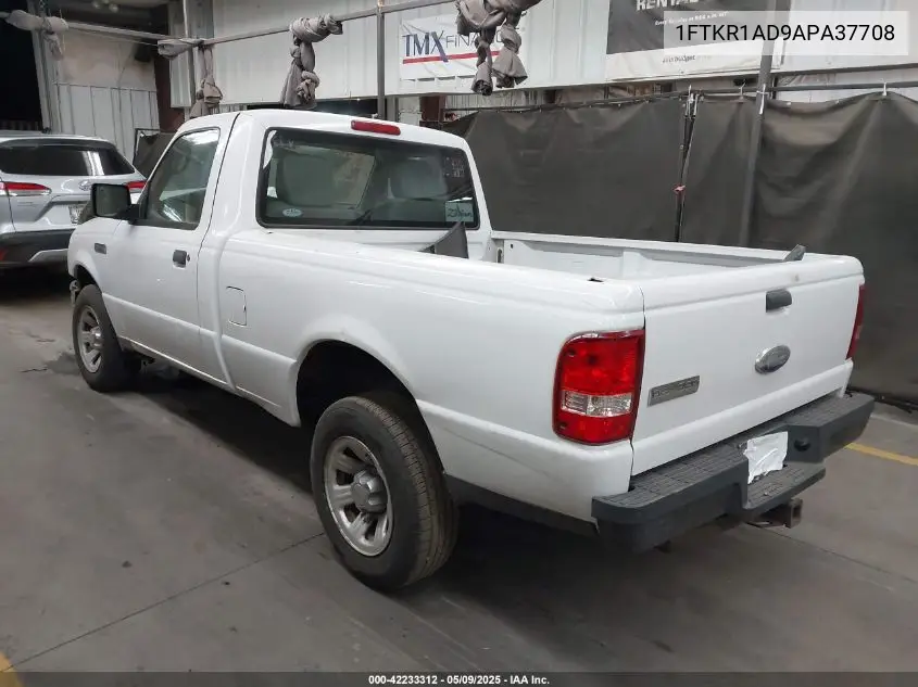 2010 Ford Ranger Xl/Xlt VIN: 1FTKR1AD9APA37708 Lot: 42233312