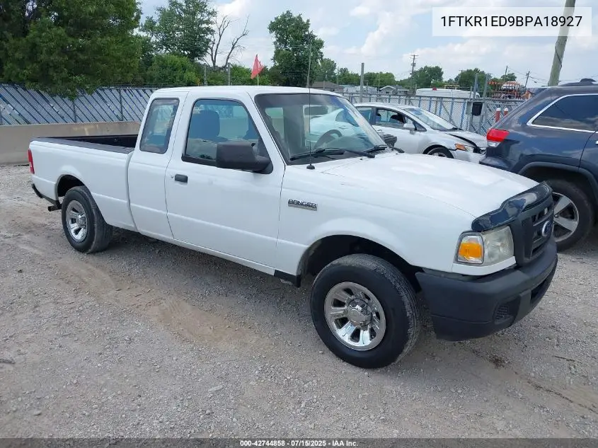 2011 Ford Ranger Xl VIN: 1FTKR1ED9BPA18927 Lot: 42744858