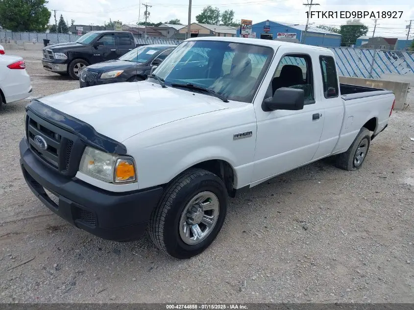 2011 Ford Ranger Xl VIN: 1FTKR1ED9BPA18927 Lot: 42744858