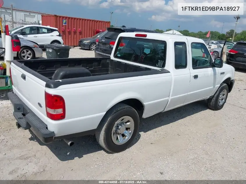2011 Ford Ranger Xl VIN: 1FTKR1ED9BPA18927 Lot: 42744858