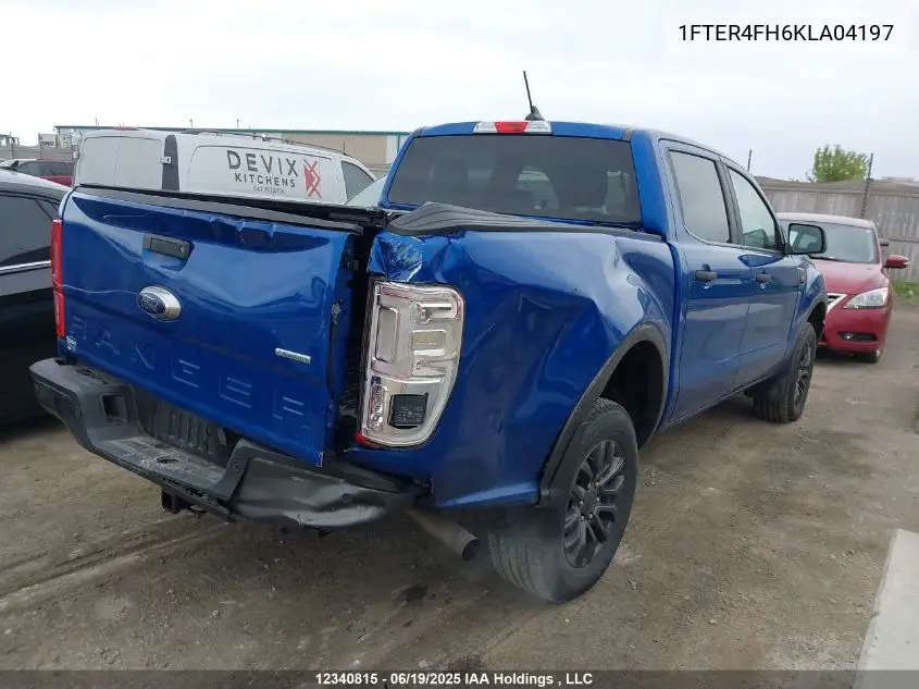 1fter4fh6kla04197 1FTER4FH6KLA04197 2019 Ford Ranger Xlt