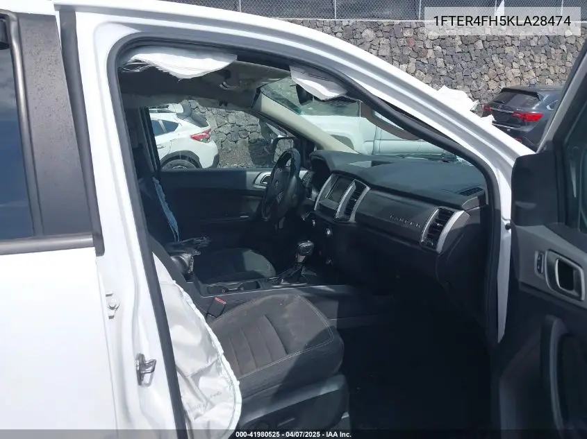 2019 Ford Ranger Xlt VIN: 1FTER4FH5KLA28474 Lot: 41980525