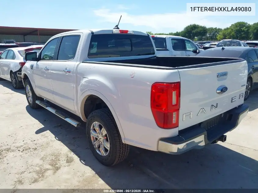 2019 Ford Ranger Xlt VIN: 1FTER4EHXKLA49080 Lot: 42215586