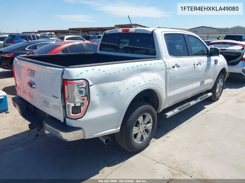 2019 Ford Ranger Xlt VIN: 1FTER4EHXKLA49080 Lot: 42215586