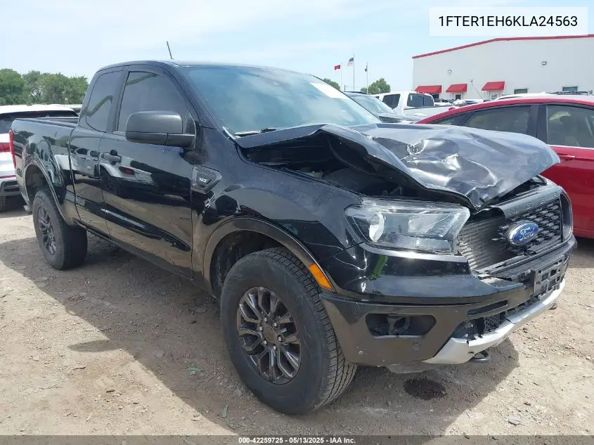 2019 Ford Ranger Xlt VIN: 1FTER1EH6KLA24563 Lot: 42259725