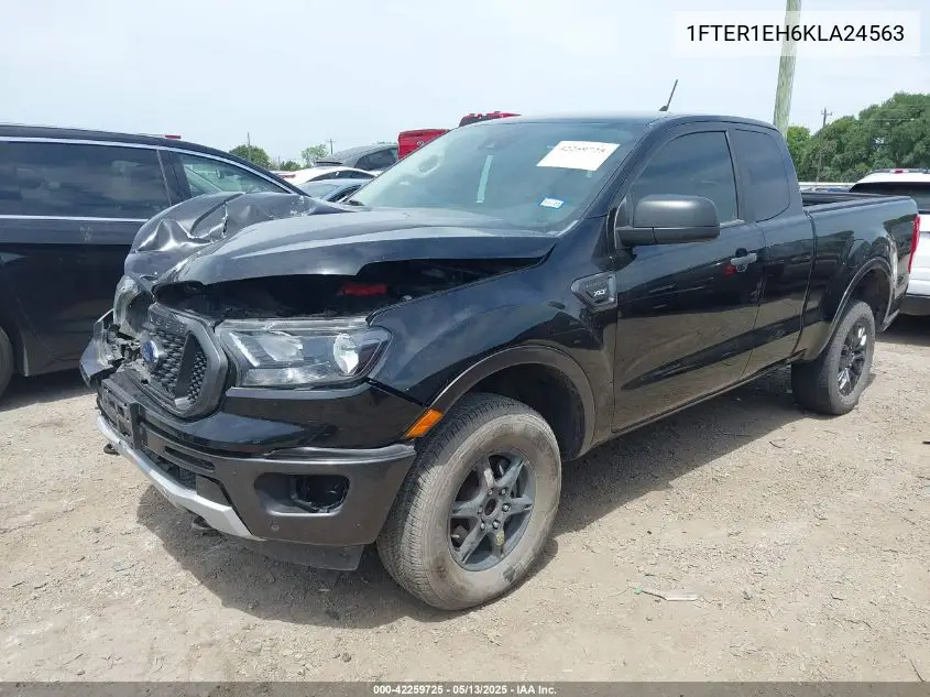 2019 Ford Ranger Xlt VIN: 1FTER1EH6KLA24563 Lot: 42259725
