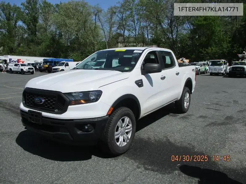2019 Ford Ranger Xl/Xlt/Lariat VIN: 1FTER4FH7KLA14771 Lot: 42271611