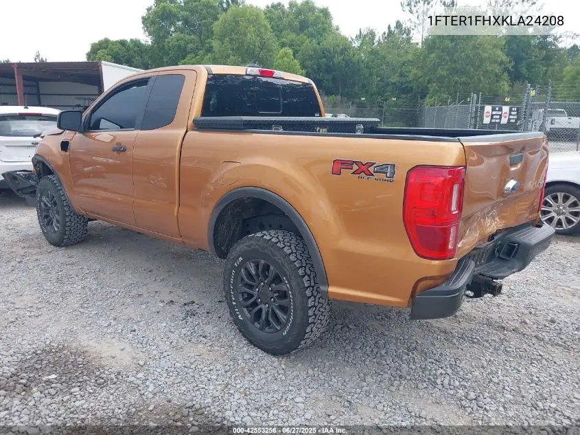 2019 Ford Ranger Xlt VIN: 1FTER1FHXKLA24208 Lot: 42553256
