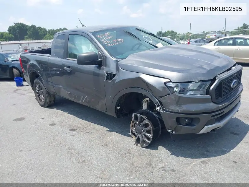 2019 Ford Ranger Xlt VIN: 1FTER1FH6KLB02595 Lot: 42584999