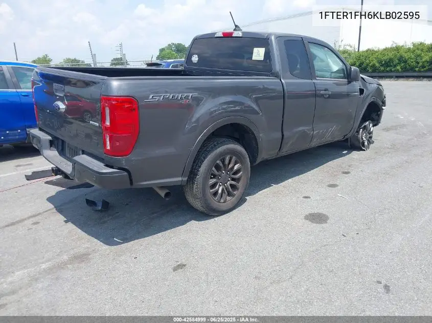 2019 Ford Ranger Xlt VIN: 1FTER1FH6KLB02595 Lot: 42584999