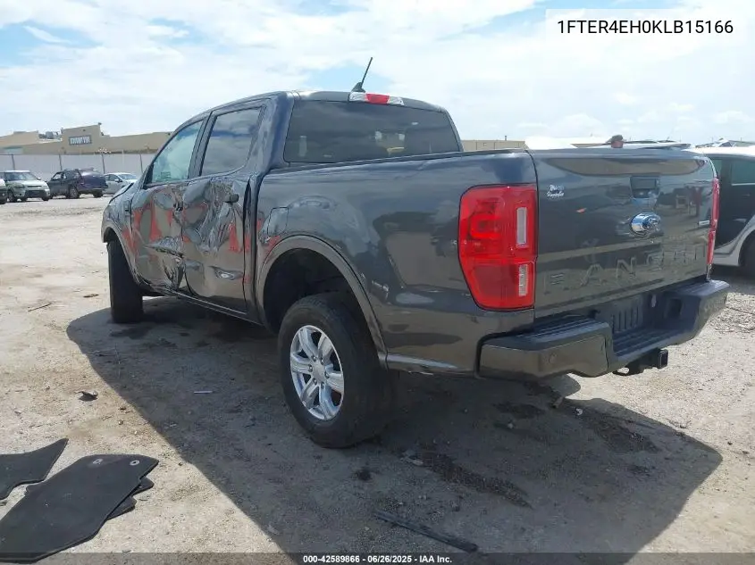 2019 Ford Ranger Xlt VIN: 1FTER4EH0KLB15166 Lot: 42589866