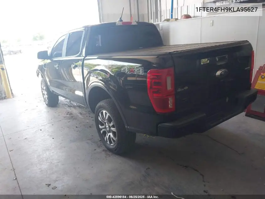 2019 Ford Ranger Lariat VIN: 1FTER4FH9KLA95627 Lot: 42596184