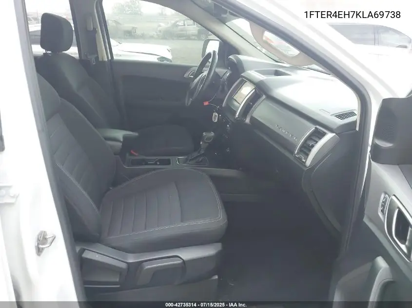 2019 Ford Ranger Xlt VIN: 1FTER4EH7KLA69738 Lot: 42735314
