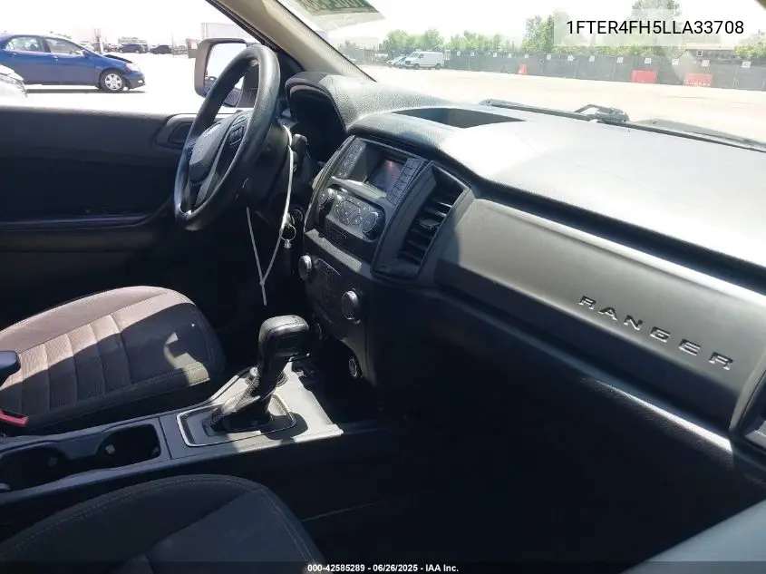 2020 Ford Ranger Xl VIN: 1FTER4FH5LLA33708 Lot: 42585289