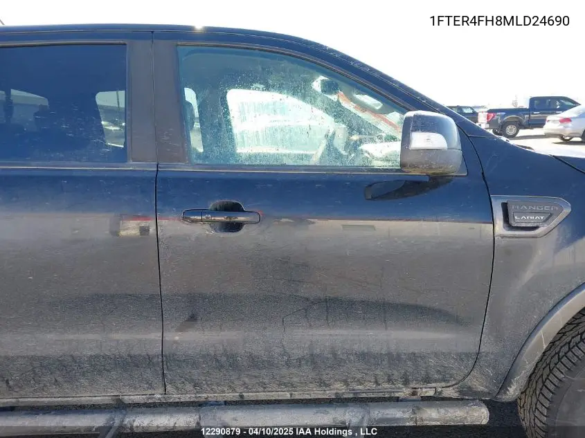 2021 Ford Ranger Xl/Xlt/Lariat VIN: 1FTER4FH8MLD24690 Lot: 12290879