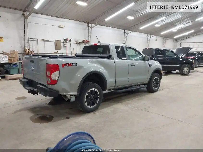 2021 Ford Ranger Xl VIN: 1FTER1EH9MLD71999 Lot: 42607938