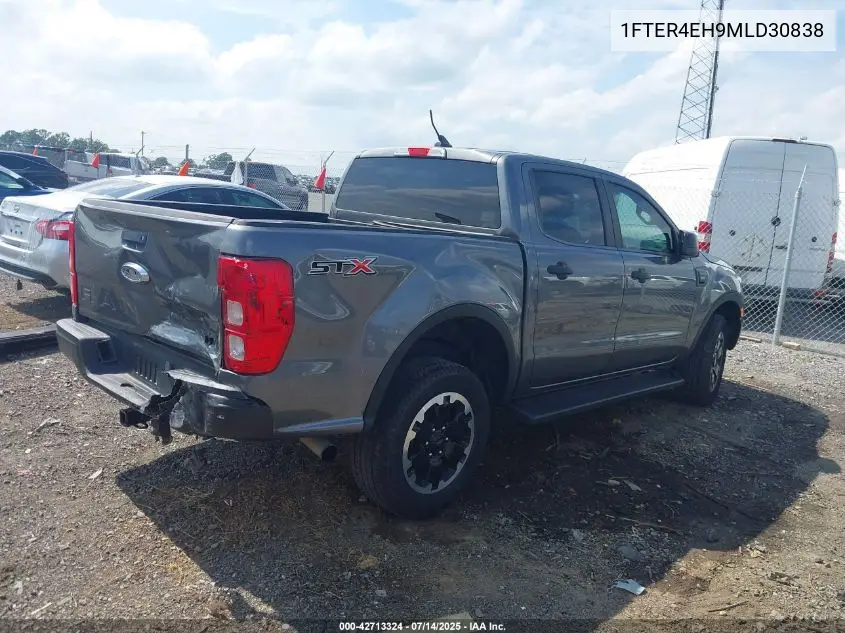 2021 Ford Ranger Xl VIN: 1FTER4EH9MLD30838 Lot: 42713324