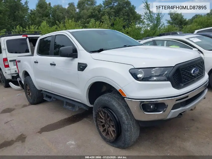 2021 Ford Ranger Xl VIN: 1FTER4FH0MLD87895 Lot: 42813995