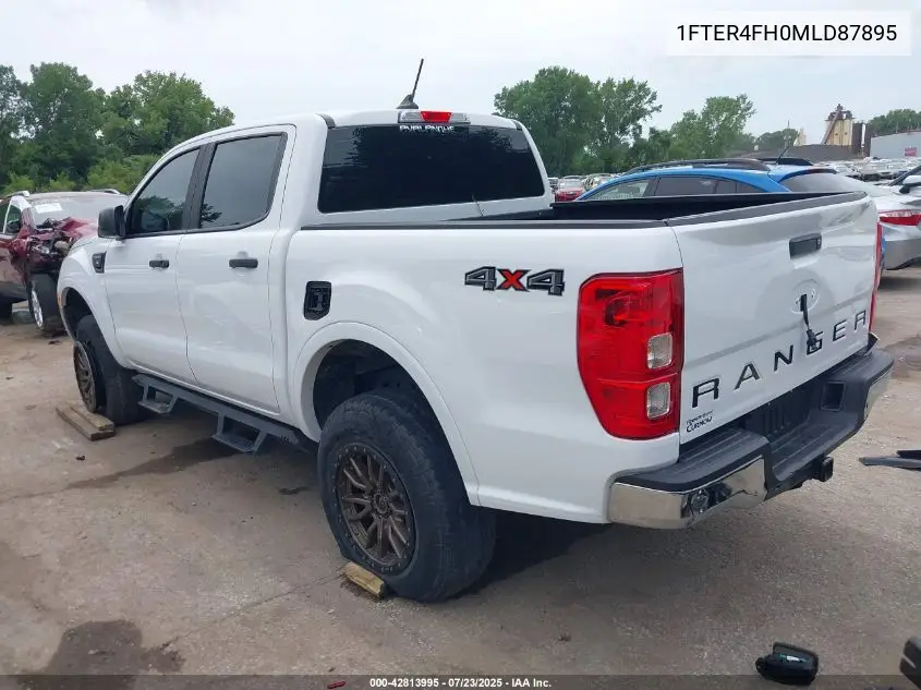 2021 Ford Ranger Xl VIN: 1FTER4FH0MLD87895 Lot: 42813995