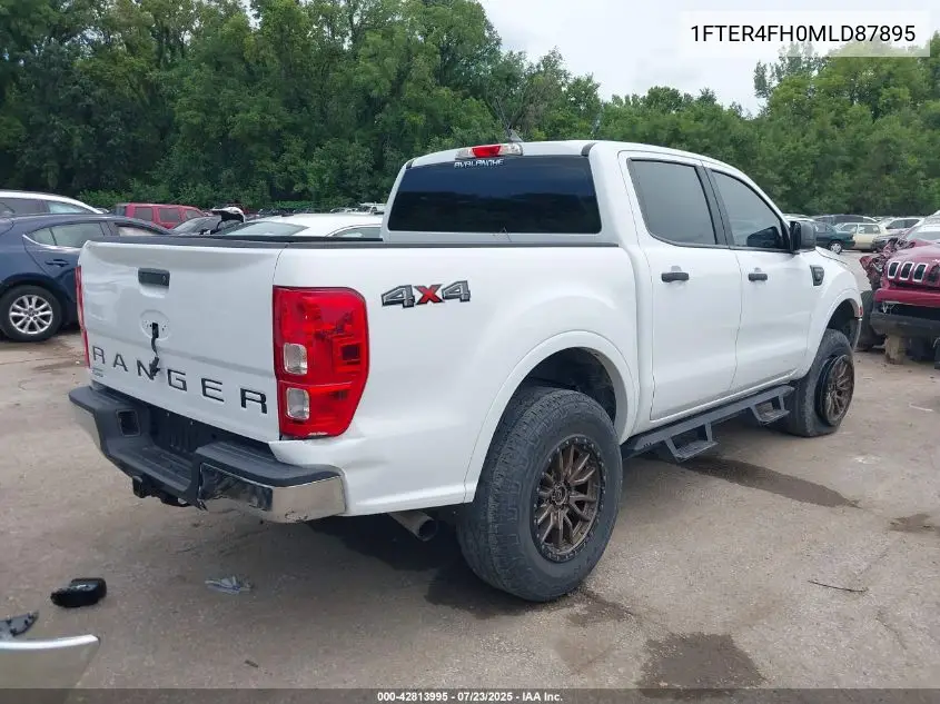 2021 Ford Ranger Xl VIN: 1FTER4FH0MLD87895 Lot: 42813995