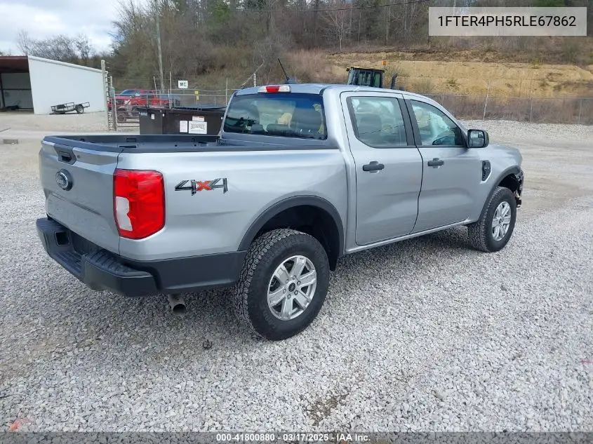 2024 Ford Ranger Xl VIN: 1FTER4PH5RLE67862 Lot: 41800880