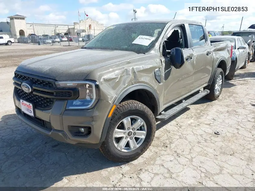 2025 Ford Ranger Xl VIN: 1FTER4PH1SLE02853 Lot: 42619096