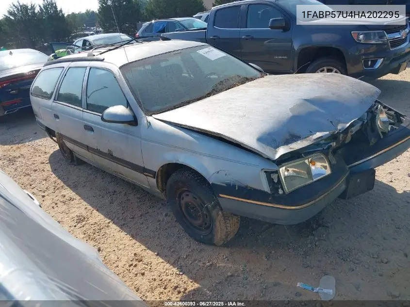 1987 Ford Taurus Gl VIN: 1FABP57U4HA202295 Lot: 42600393