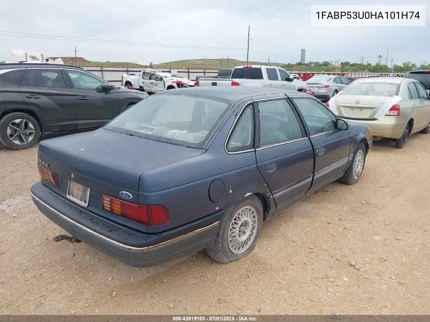 1fabp53u0ha101h74 1FABP53U0HA101H74 1987 Ford Taurus Lx