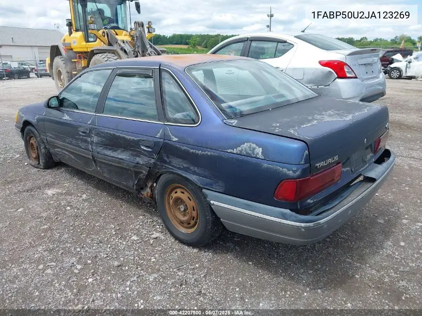 1988 Ford Taurus L VIN: 1FABP50U2JA123269 Lot: 42207500