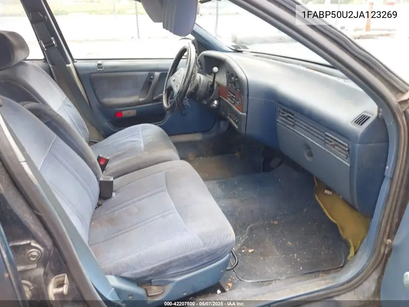 1988 Ford Taurus L VIN: 1FABP50U2JA123269 Lot: 42207500