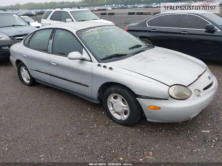 1996 Ford Taurus Gl VIN: 1FALP52U5TG170197 Lot: 42158819