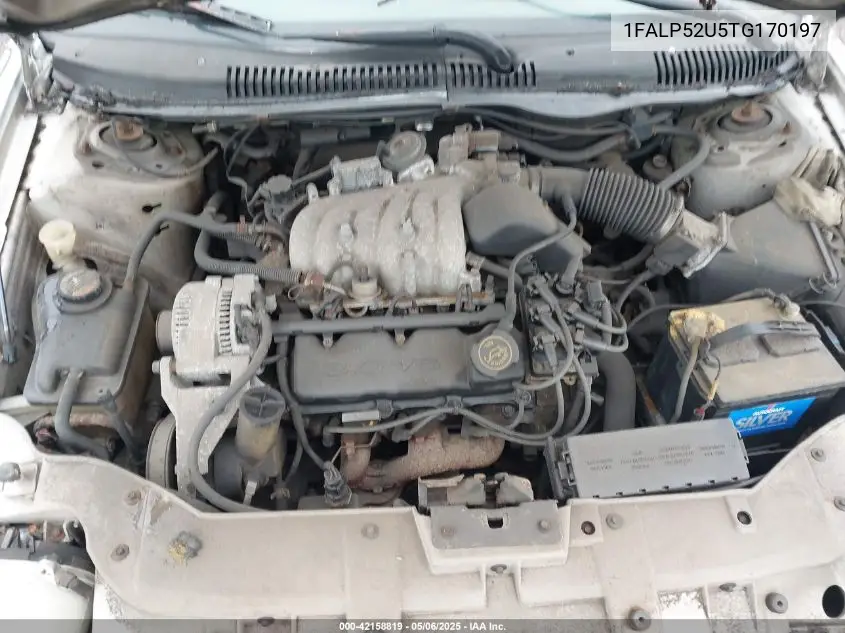 1996 Ford Taurus Gl VIN: 1FALP52U5TG170197 Lot: 42158819