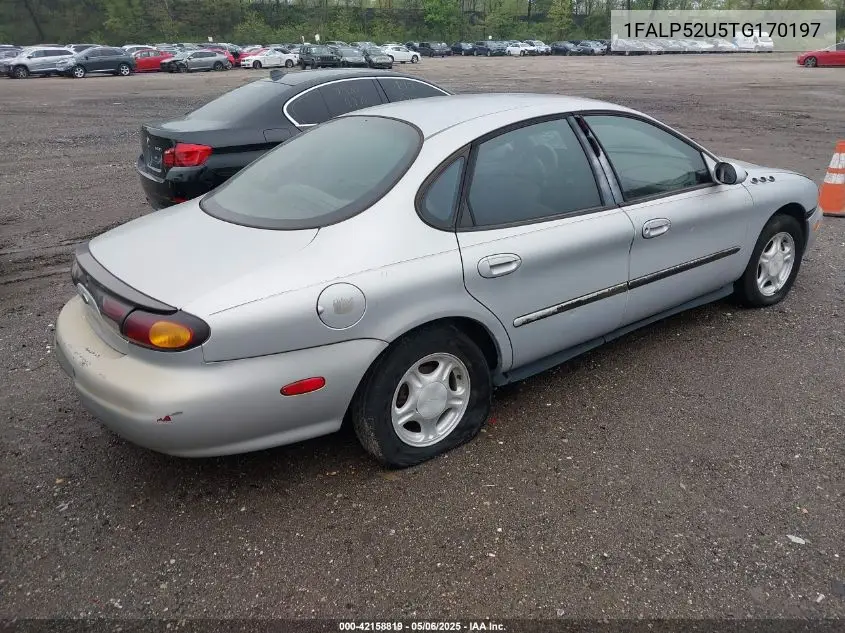1996 Ford Taurus Gl VIN: 1FALP52U5TG170197 Lot: 42158819