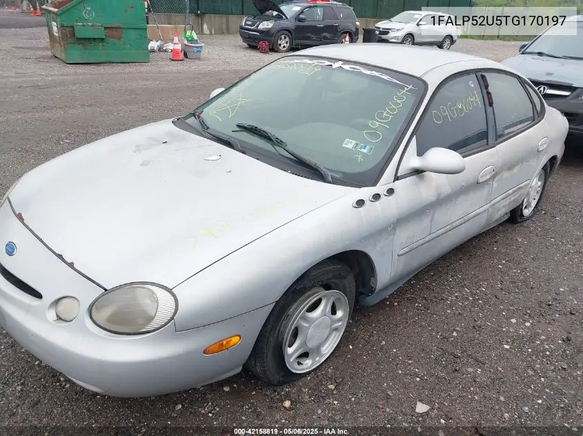 1996 Ford Taurus Gl VIN: 1FALP52U5TG170197 Lot: 42158819