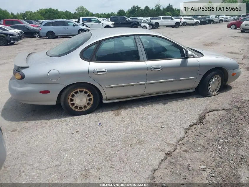 1996 Ford Taurus Lx VIN: 1FALP53S6TA159662 Lot: 42447776