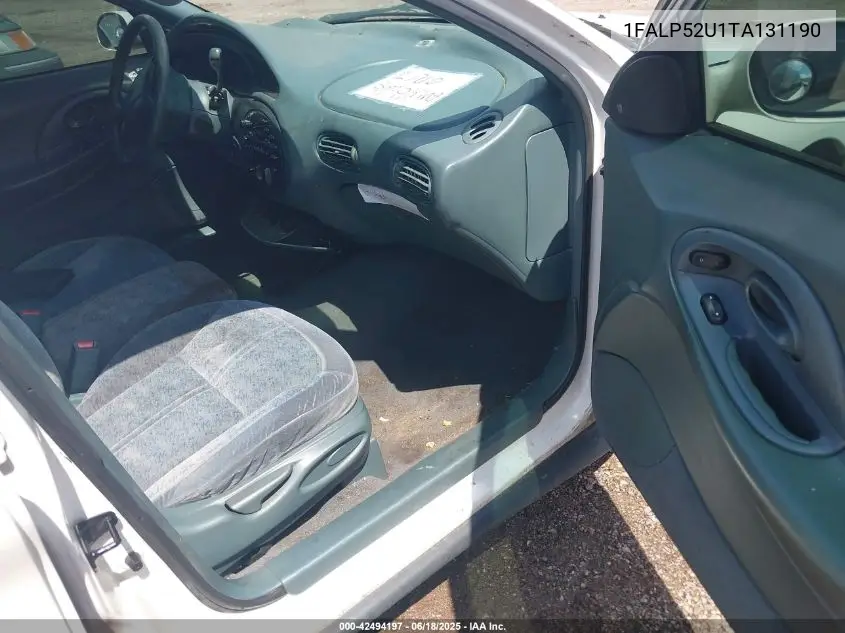 1996 Ford Taurus Gl VIN: 1FALP52U1TA131190 Lot: 42494197