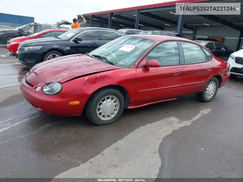 1996 Ford Taurus Lx VIN: 1FALP53S2TA221249 Lot: 42506786