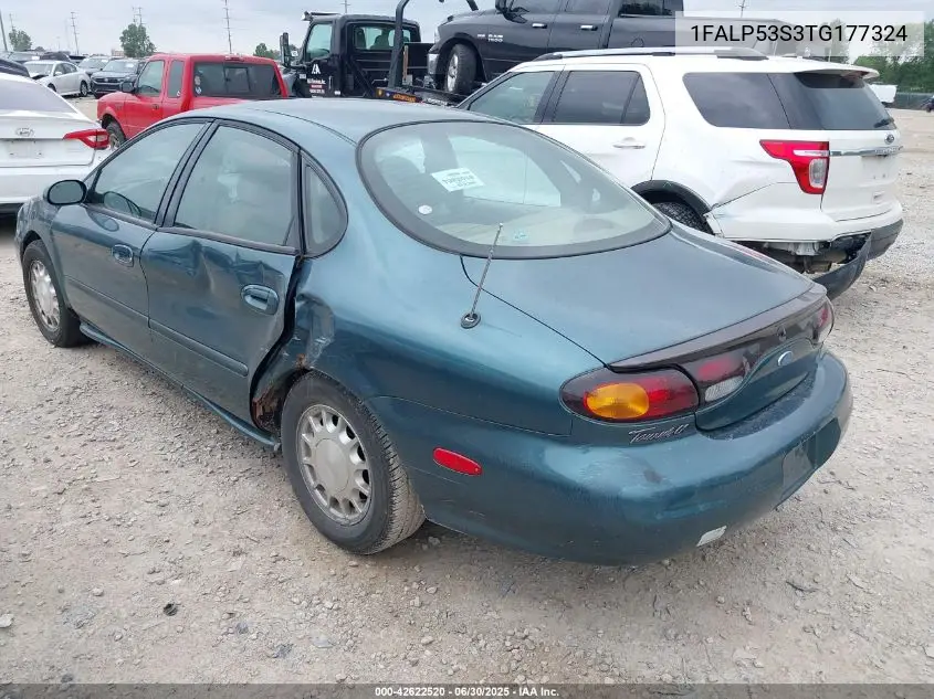 1996 Ford Taurus Lx VIN: 1FALP53S3TG177324 Lot: 42622520