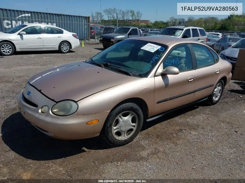 1997 Ford Taurus Gl VIN: 1FALP52U9VA280563 Lot: 42045413
