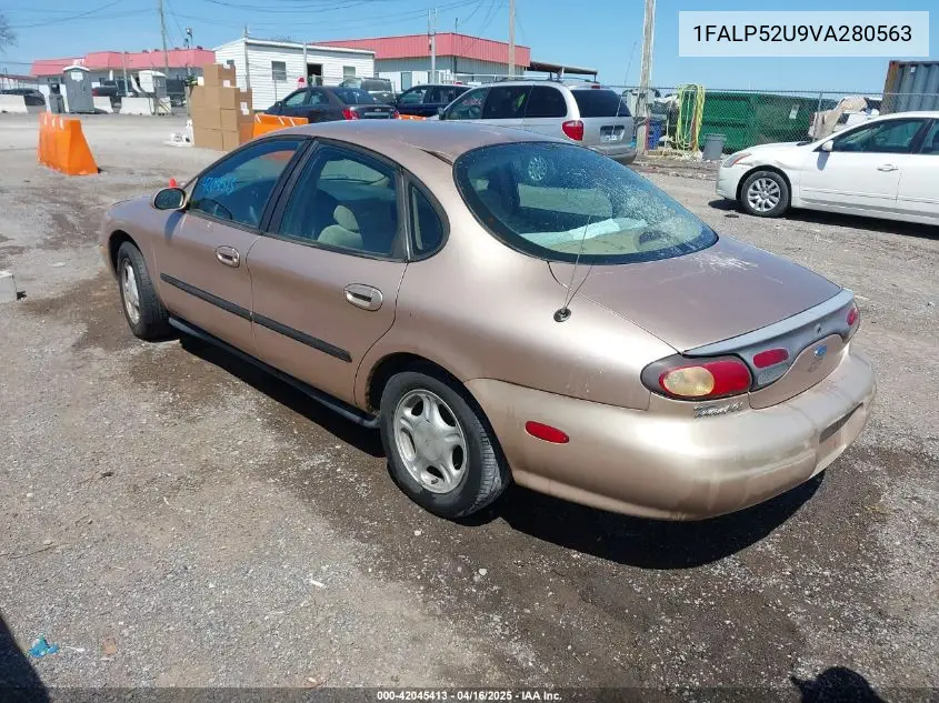 1997 Ford Taurus Gl VIN: 1FALP52U9VA280563 Lot: 42045413
