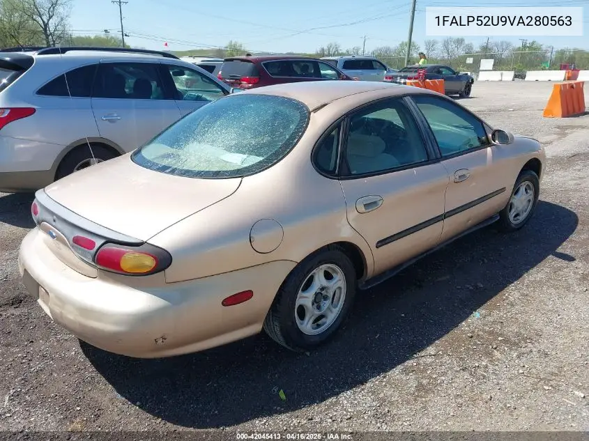 1997 Ford Taurus Gl VIN: 1FALP52U9VA280563 Lot: 42045413